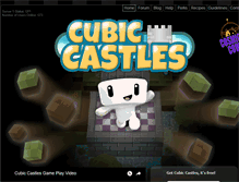 Tablet Screenshot of cubiccastles.com